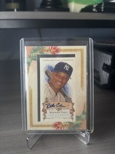 2006 Topps Allen & Ginter's Robinson Cano Yankees Framed Mini Auto AGA-RC