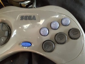 Used, SEGA Saturn Controller Pad HSS-0101 w/Box set, working-g0710-