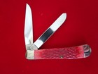 Case Red Bone Trapper 6254, pocket knife good snap crack free NOS 2002 IN BOX — photo 4
