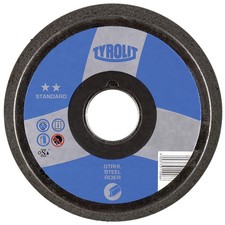 2x Tyrolit Kunstharz Schleiftopf 110/90x55x22,2 A36 B STANDARD Stahl