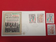 FRANCOBOLLI STAMPS Italia 1976 Trentennale Repubblica Savoia Busta FDC +  (a7)