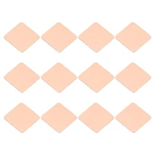 12 Pcs Heatsink Copper Pad Shim IC Chipset GPU Thermal Heatsink (15x15x0.4mm)