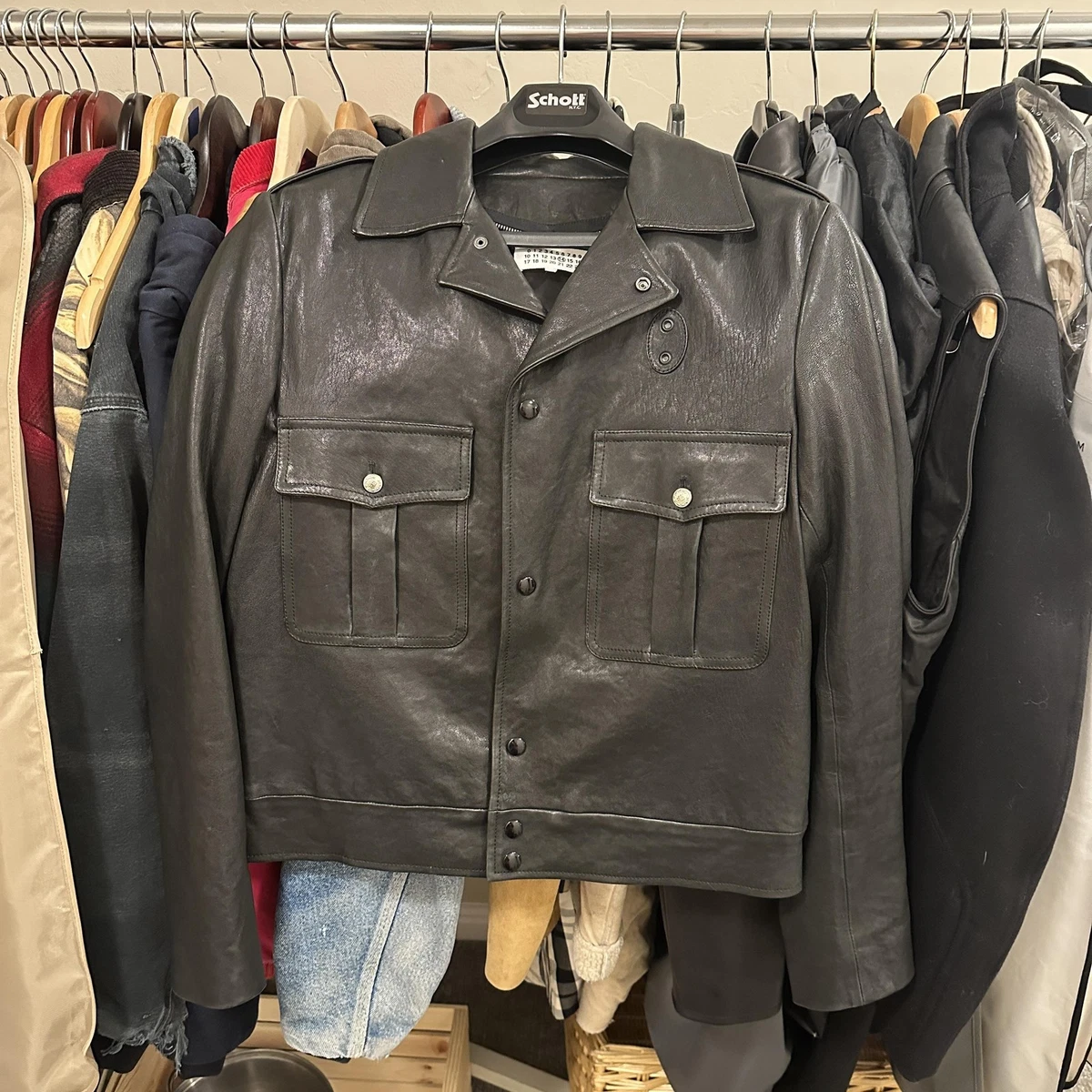 Maison Margiela Motorcycle Jacket Coats, Jackets & Vests for Men