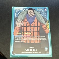 Crocodile [Super Pre-release] ST03-001 Prices | One Piece Starter 