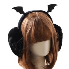 Outdoor Cartoon Earmuff Plush Wings Shape Windproof Earwarmer Unisex