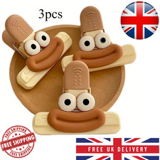 Creative Face Bag Sealing Clip Food Snack Clip Kitchen Plastic Storage