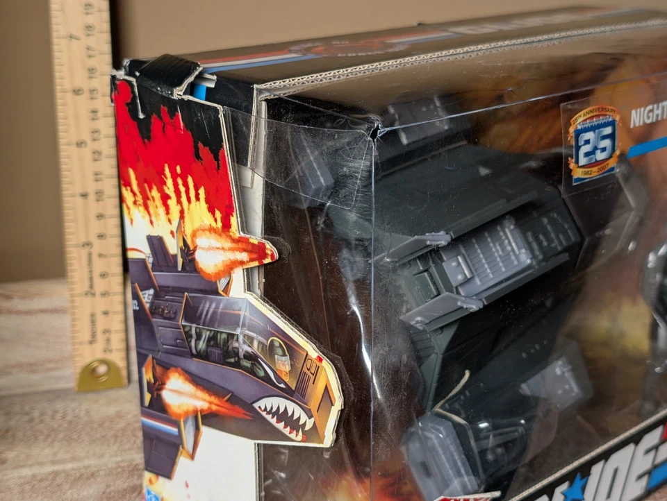 Vehículo GI Joe 25 Aniversario ESPECTRO NOCTURNO Grand Slam TIBURÓN Objetivo Exclusivo Foto 3 de 4