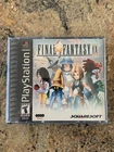 Final Fantasy IX 9 Sony PlayStation 1 PS1 Black Label CIB Complete