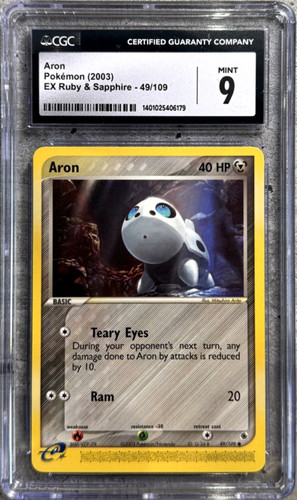 Aron graded CGC 9 for sale on eBay