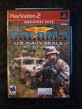 SOCOM 3: U.S. Navy Seals (PlayStation 2, PS2) Complete CIB With Manual Tested