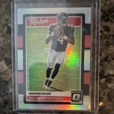 2017 Donruss Optic The Rookies - Deshaun Watson #4 Texans Insert Hologram