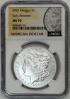 2023 $1 Morgan Silver Dollar NGC MS70 .999 Silver Coin