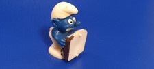 Ü-Ei SCHOKOKUSS SCHLUMPF marineblaue Bemalun...