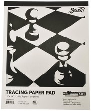 Sax Tracing Paper Pad - 11 x 14 inches - 50 Sheets per - White