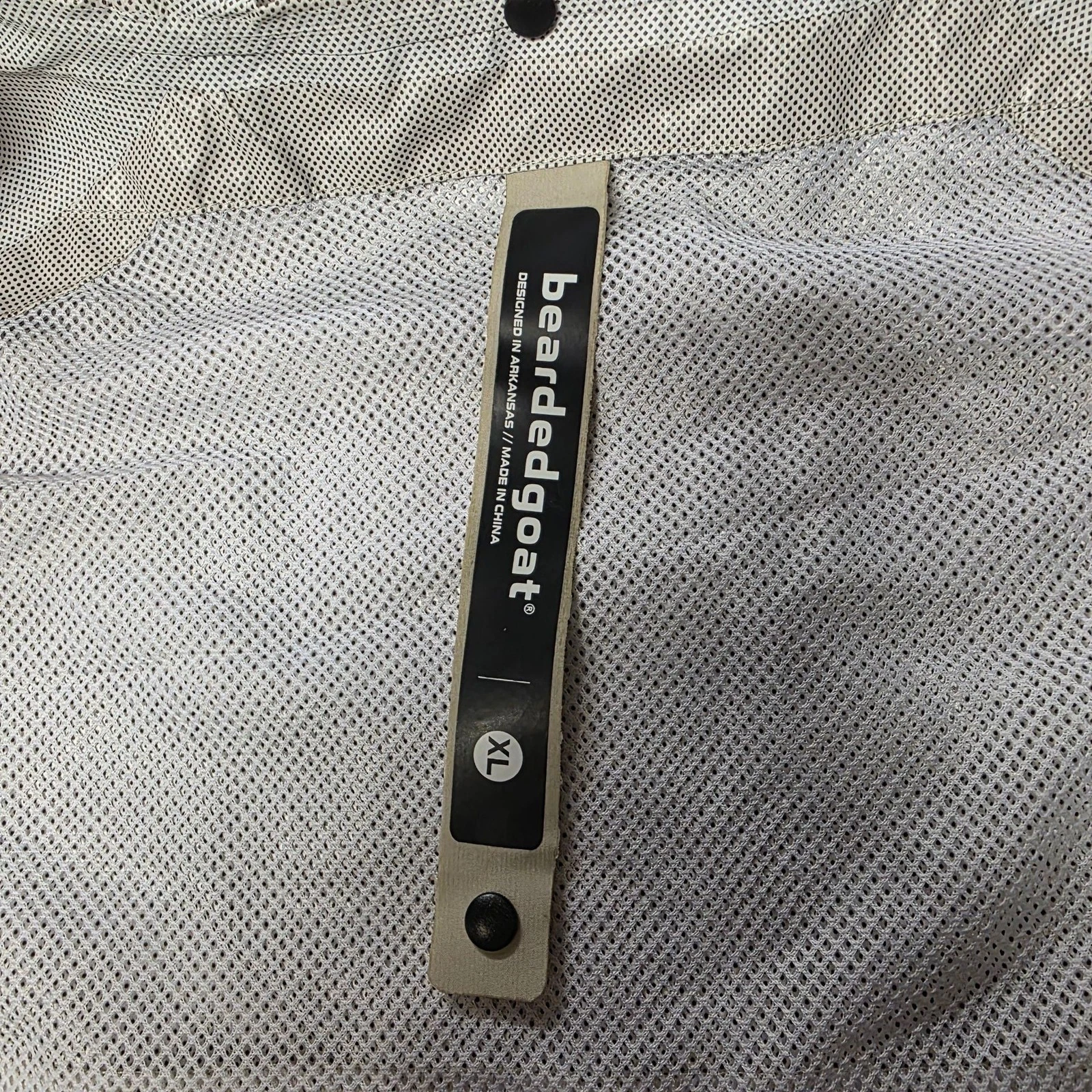 Bearded Goat Men's Rain Jacket Size XL - product detail image 4