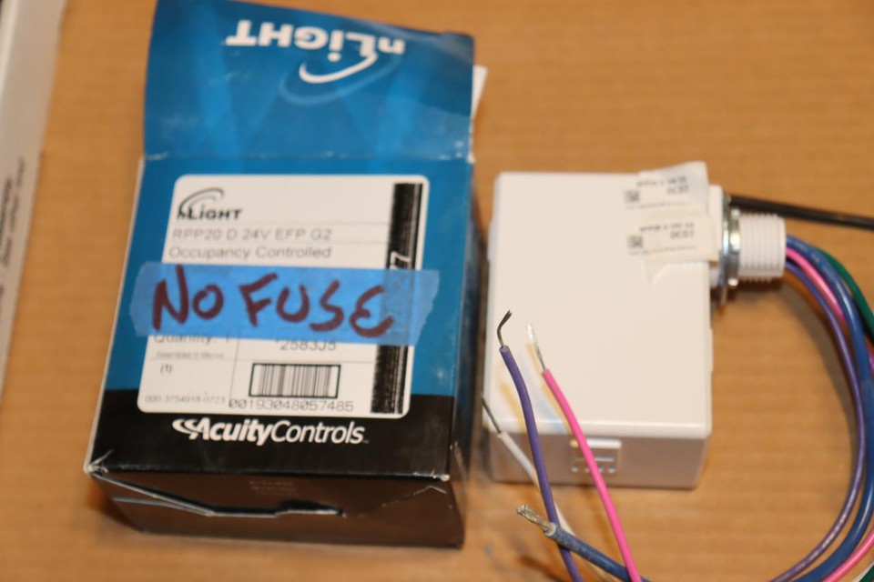 NEW Acuity Controls nLight RPP20 D 24V EFP G2 OPEN BOX NO FUSE | eBay