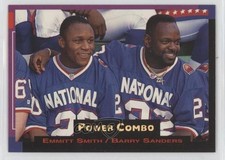 1993 Pro Set Power Combos Gold Barry Sanders Emmitt Smith #1 HOF g2x