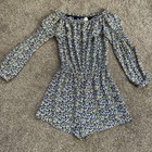 Michael Kors Women’s Small Long Sleeve Floral Romper Mint Condition! — photo 1
