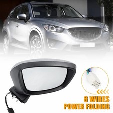 POWER FOLD DOOR WING MIRROR FOR MAZDA CX5 GH KE 2011 TO 2014 RIGHT DRIVER SIDE