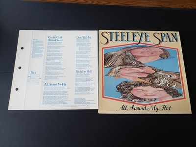 1970s EXCELLENT Steeleye Span   All Around My Hat 1091 LP33