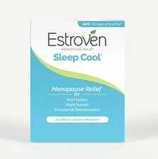 Estroven Menopause Relief Sleep Cool 30ct Hot Flashes,Night Sweats,Sleeplessness