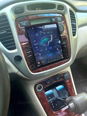 For 2001-2007 Toyota Highlander CarPlay Car Stereo Radio Android 15 GPS W/CAM FM