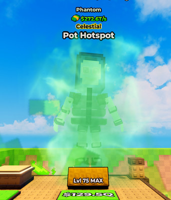  Kick a Lucky Block - 272.6Ts Phantom Pot Hotspot  (LVL MAX) NEW MUTATION  