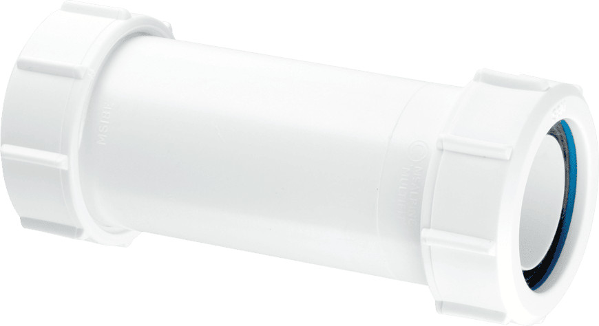McAlpine MS18E 1.25"" Multifit Adjustable Straight Connector Compression Fittings