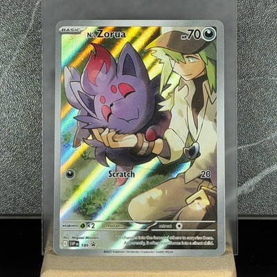 N s Zorua 189 Holo Promo [SVP: Scarlet & Violet Black Star Promo] [NM]