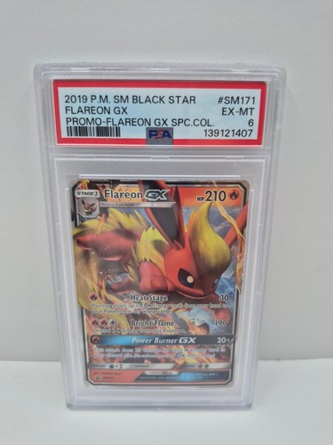 Flareon-GX graded PSA 6 for sale on eBay