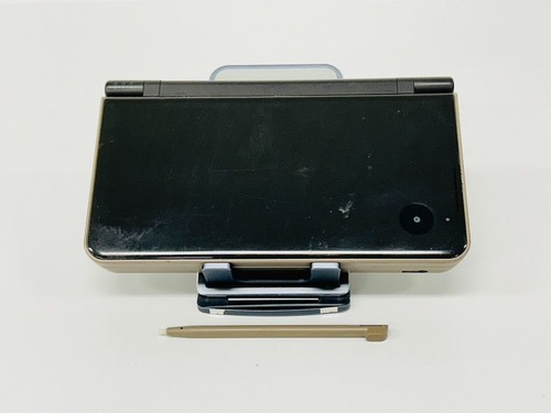 Consola Nintendo DSi LL XL UTL-001 marrón con caja y cargador funcionando probada desde JPN - Imagen 2 de 9