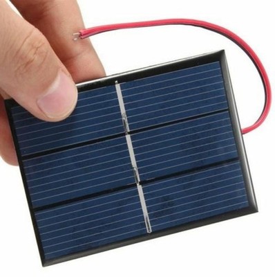 DIY Power Charger Panel PV Solar Power PCB Mini Panels With 15cm/5.9'' Wire Cable