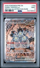 PSA Mint 9 Sandy Shocks EX 159/131 SIR 2025 Pokemon Prismatic Evolutions on eBay