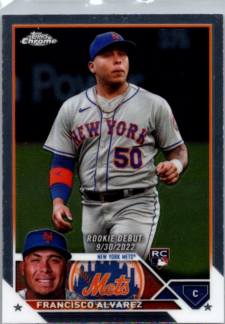 2023 Topps Chrome Update #USC103 Francisco Alvarez