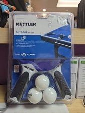 Kettler Indoor/Outdoor Table Tennis Bundle: 2 Player Set NEW