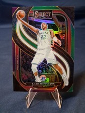 2024-25 Panini Select Premier  Khris Middleton #161 Green White Purple Prizm