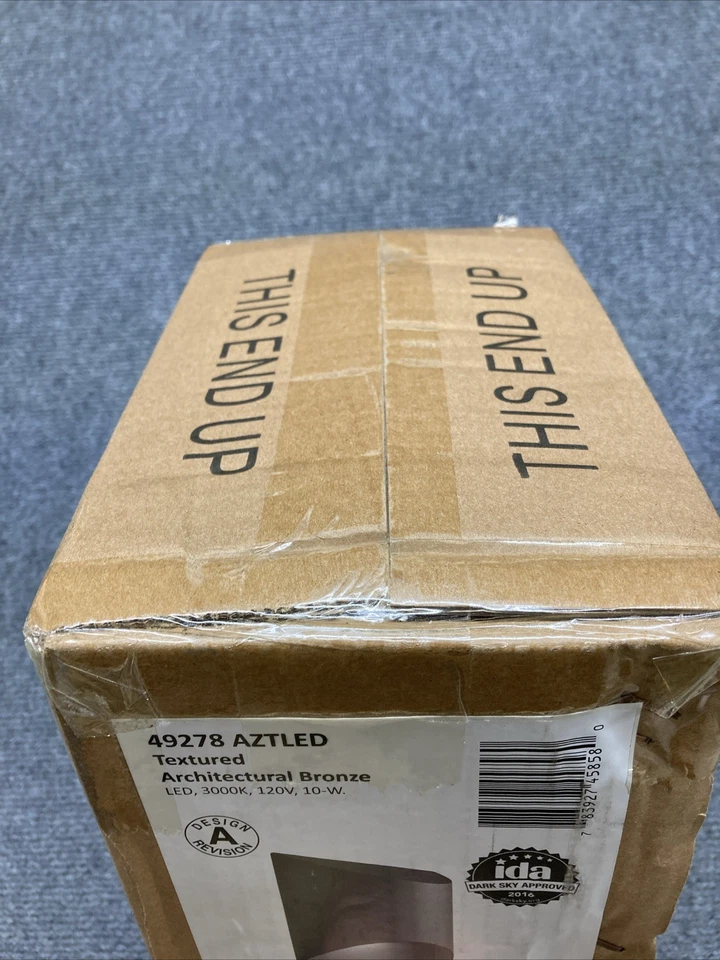 NUEVO Kichler Wesley 1 Luz LED Luz de Pared | Bronce Arquitectónico Texturizado 3000K Foto 2 de 3