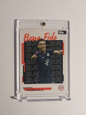 Topps Bayern München Team Set 2025-26 Jamal Musiala Parallel Bona Fide Baller