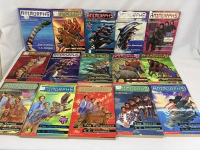 Lot of 15 Animorphs KA Applegate Books First Edition 8 Of Them Are First Prints