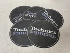 Technics Slipmat Set of 5 DJ Turntable Slip Mat SL-1200 Vinyl Record Japan