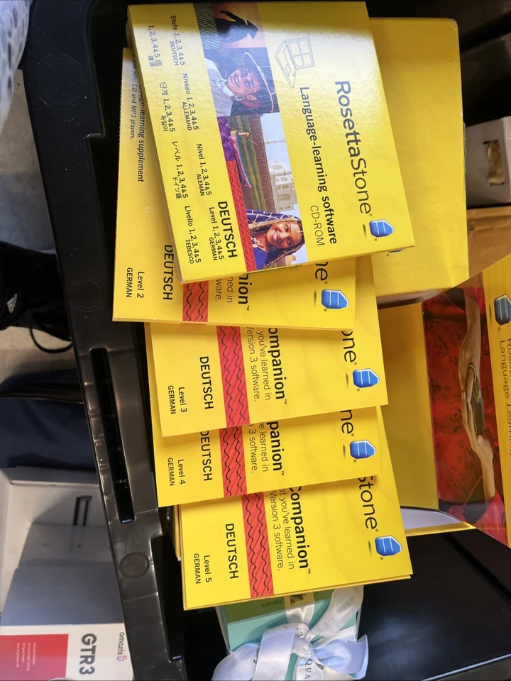 Rosetta Stone Deutsch German Level 1-5 CD's   - Image 2 of 3