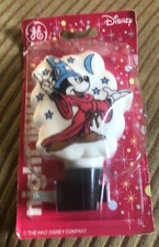 Disney Mickey Mouse  Fantasia Sorcerer's Apprentice GE Night NOS 1988