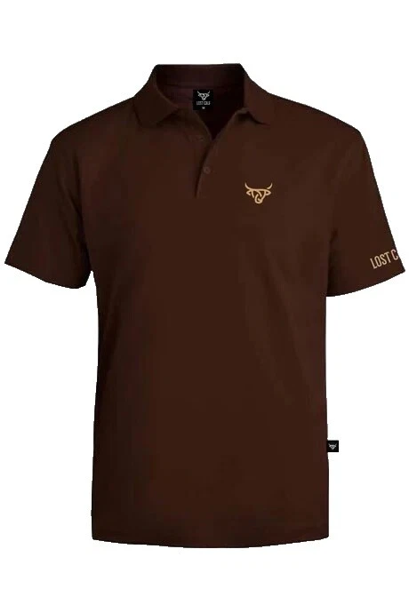 Camisas de manga corta Lost Marrón para Hombres