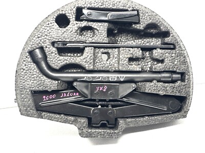 97-06 Jaguar X100 XK8 XKR Emergency Spare Tire Tool Kit w/ Case MJA6360AB OEM