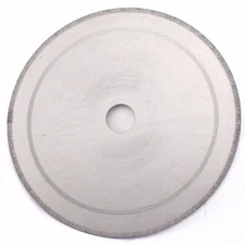 6"inch Diamond Lapidary Saw Blade Notched Rim 0.7mm Arbor 5/8" for Cutting Stone