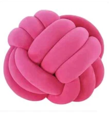 Dreamon 11" Knot Pillow Modern Stylish Plush Accent