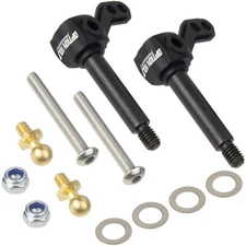 Aluminum Front Upright Knuckle Arm Set For Tamiya CW-01 LunchBox RC Car Parts