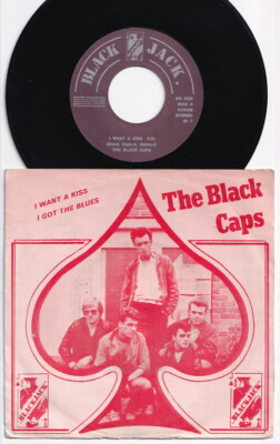 The BLACK CAPS * 1981 Belgian Neo Rockabilly REVIVAL TEDS 45 * Listen!