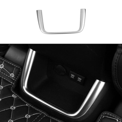 Steel Silver Back Row U Type Lower For Toyota Highlander 2014-2019 Strip Trim