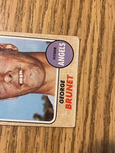 1968 Topps George Brunet California Angels #347 - C2 - Bild 2 von 4